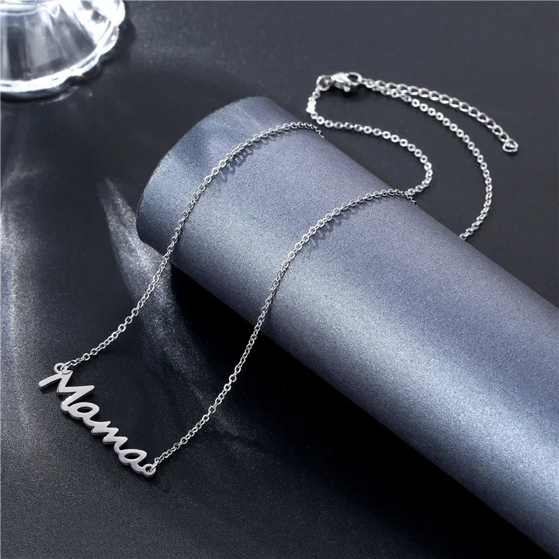 Mama Pendant Necklace