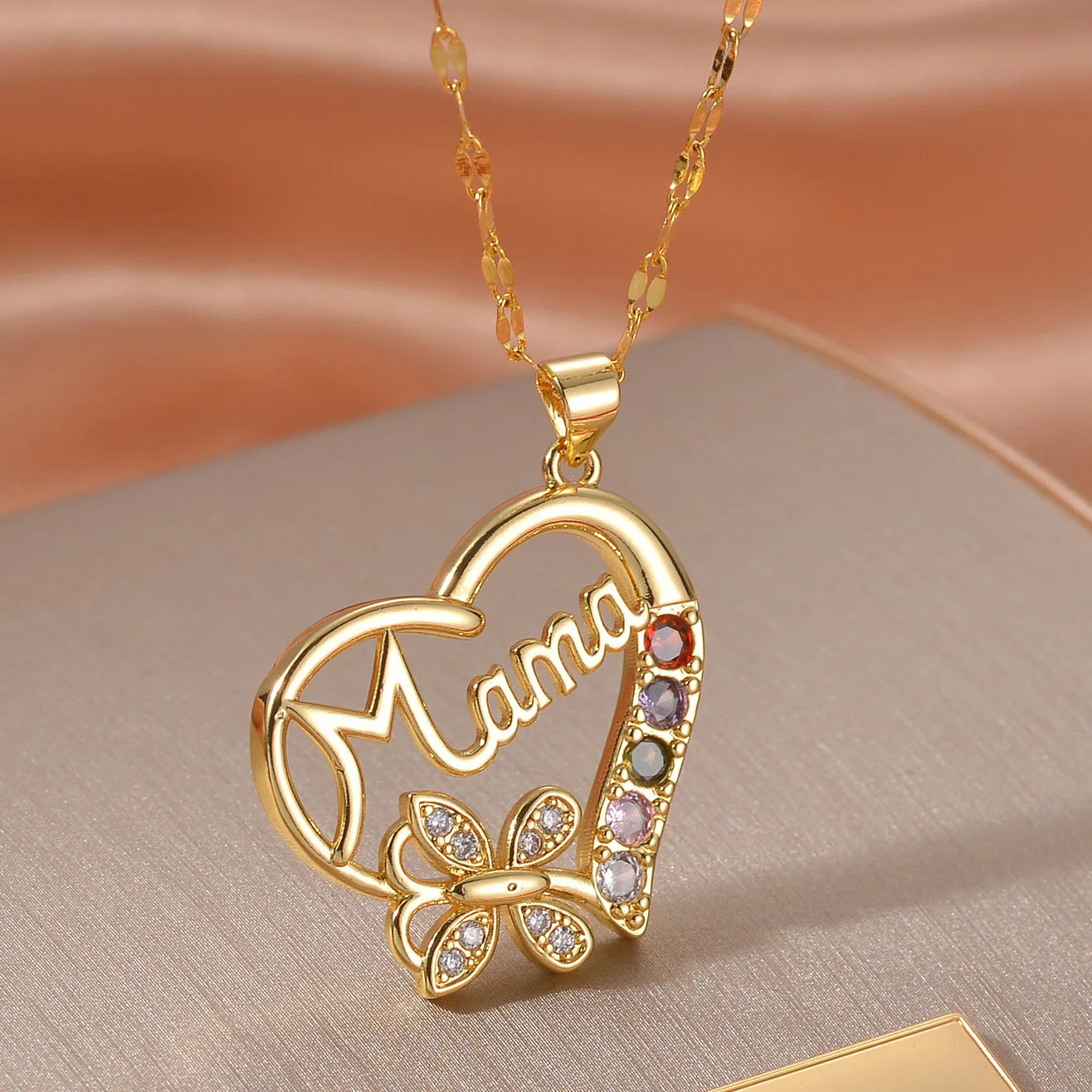 Linked By Love Family Necklace