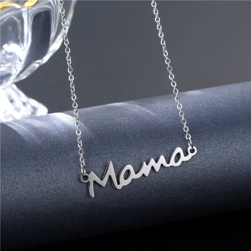 Mama Pendant Necklace