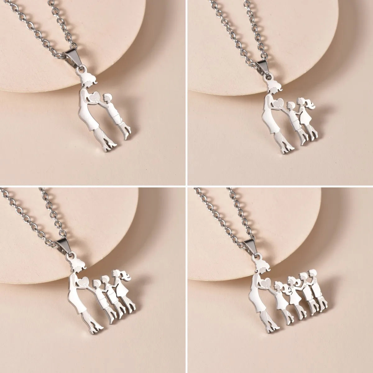 Linked By Love Family Necklace