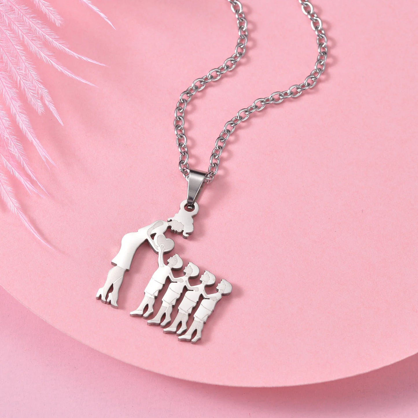 Linked By Love Family Necklace