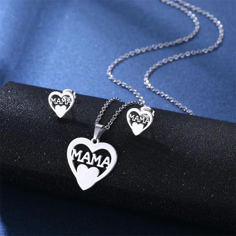 Mama Pendant Necklace