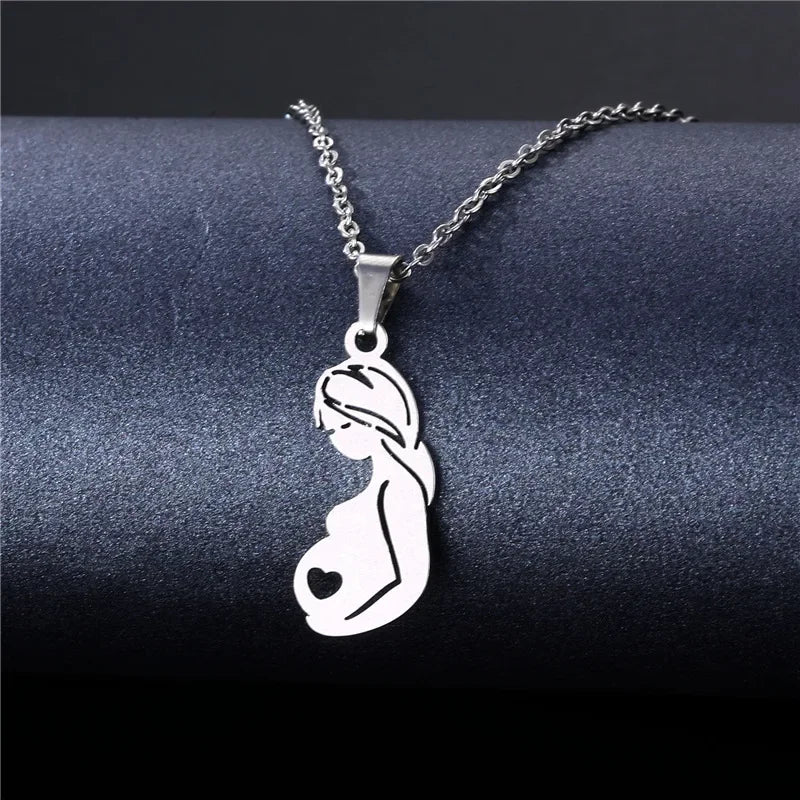 Mama Pendant Necklace