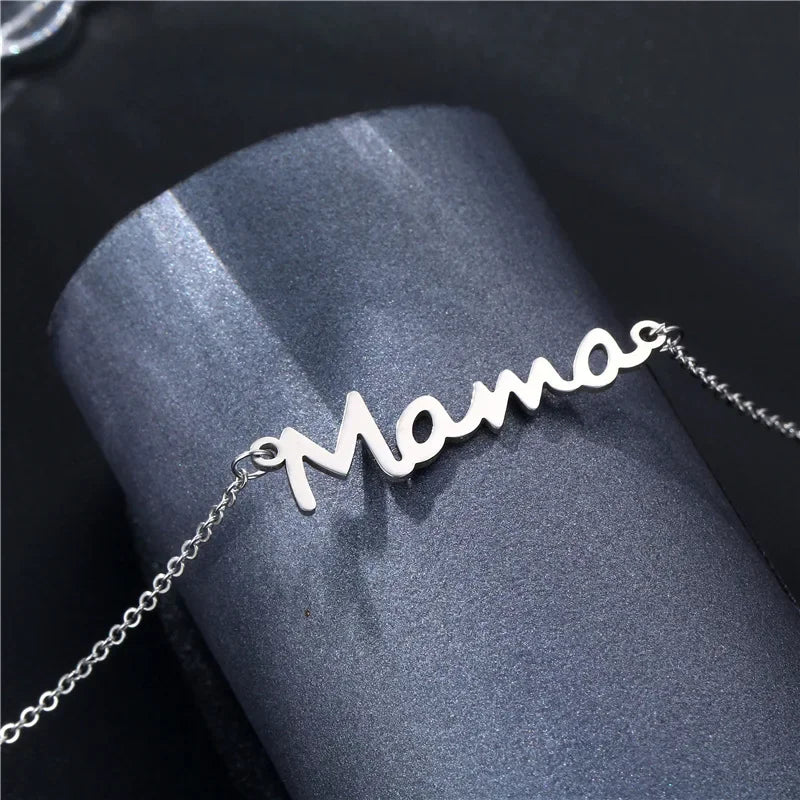 Mama Pendant Necklace