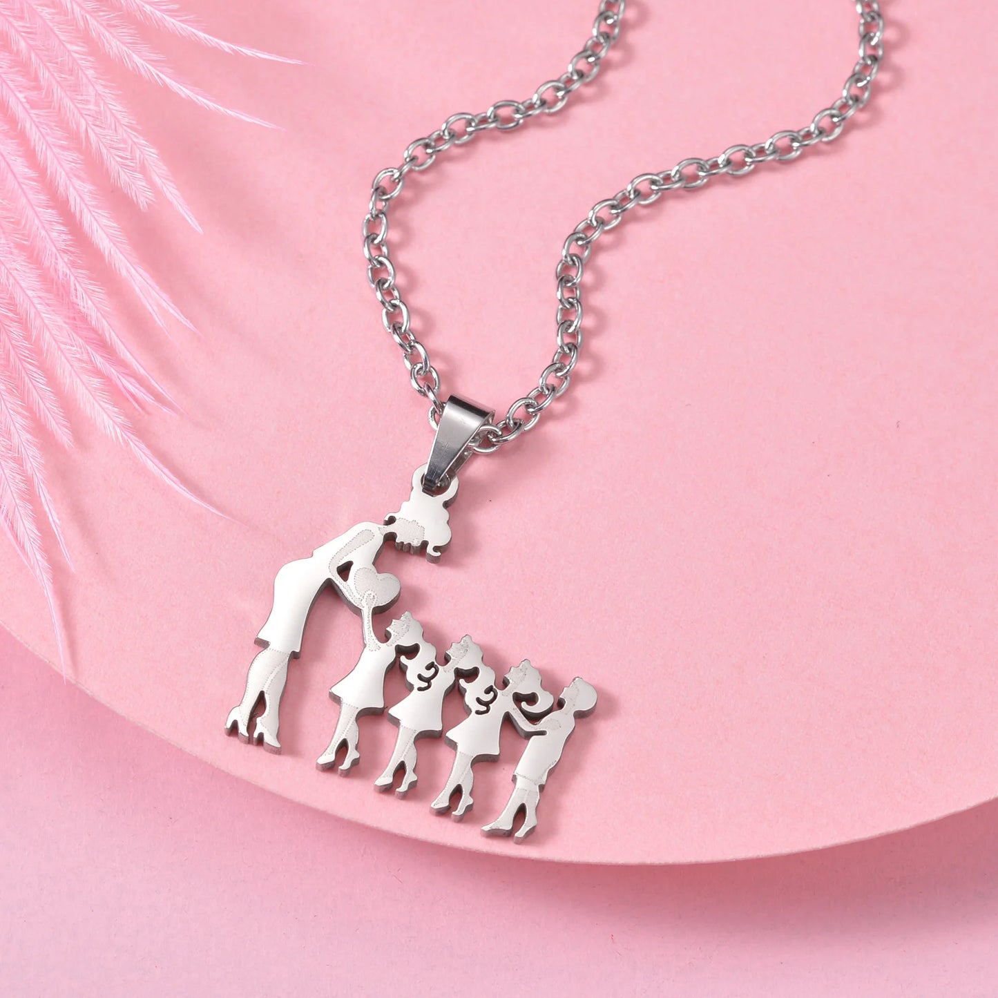 Linked By Love Family Necklace