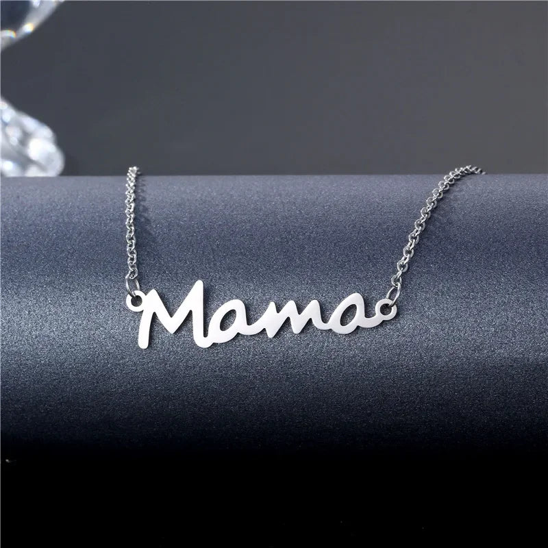Mama Pendant Necklace