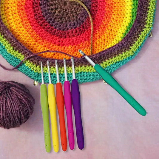 Crochet Set with Case & 11 Ergonomic Handles